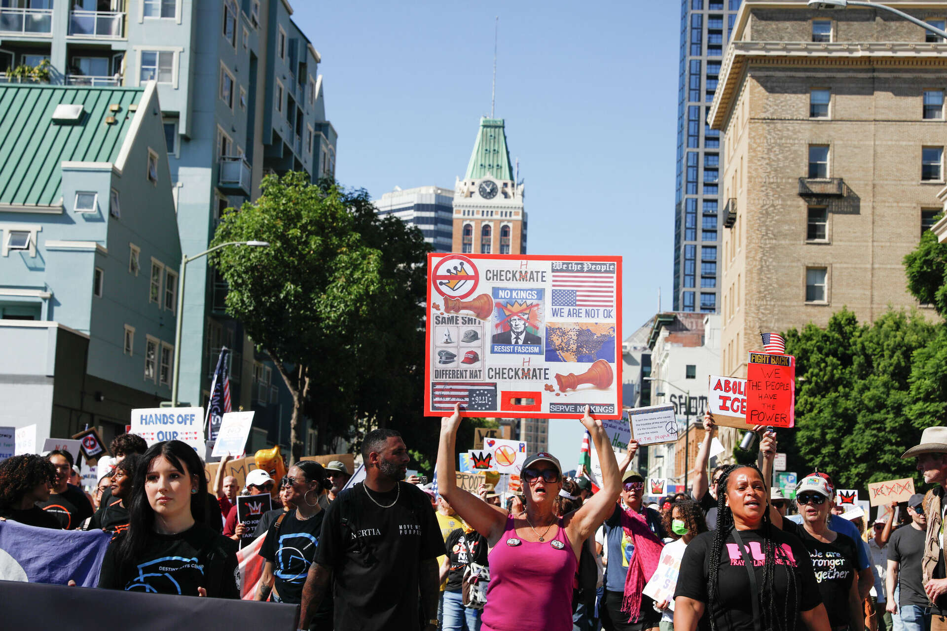 No Kings protests: SF march tops June’s as thousands rally in Bay Area