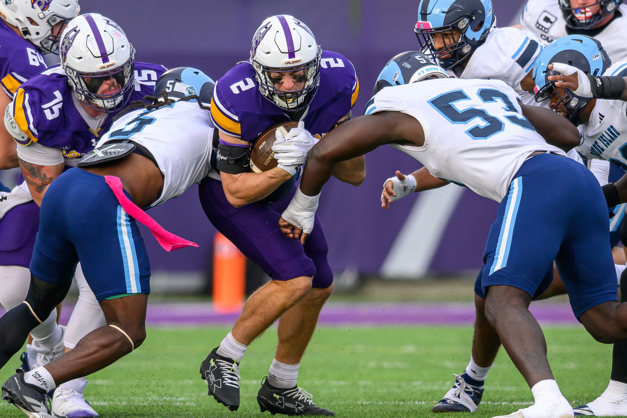 Bye offers no relief for UAlbany football, blown out again by URI