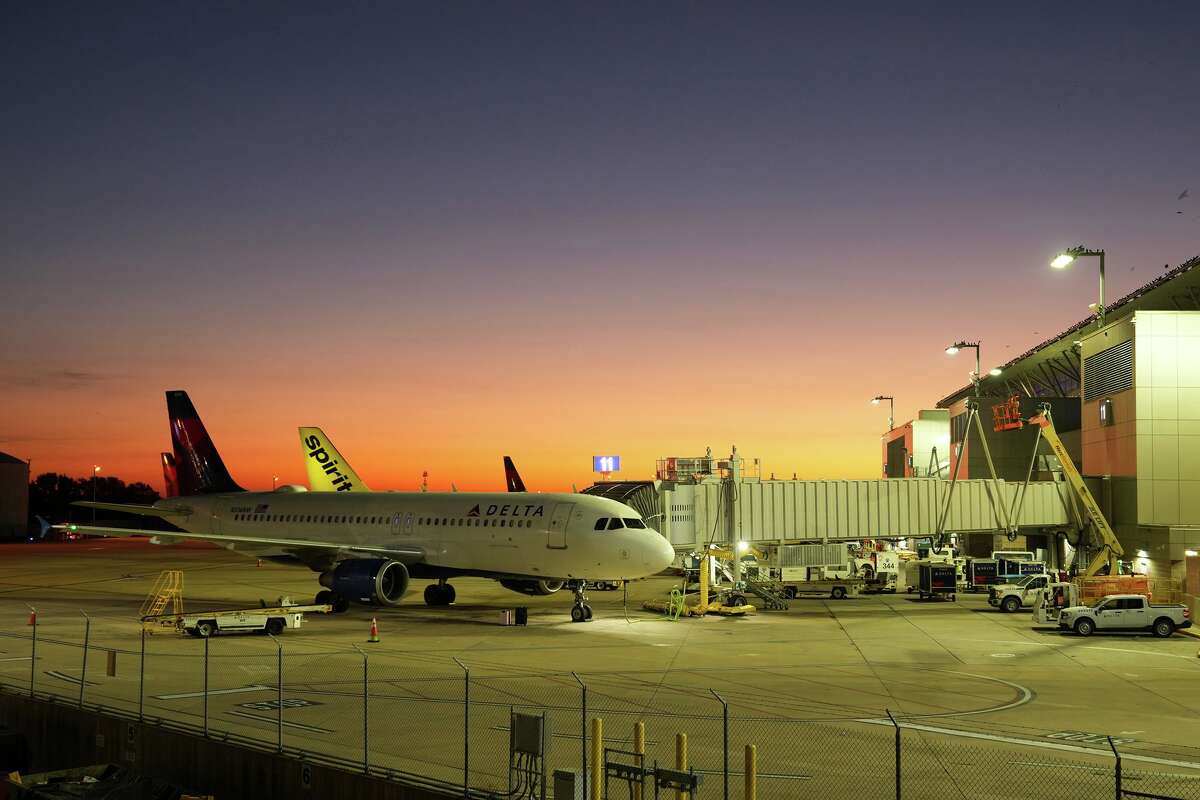 Austin–Bergstrom International Airport on Monday, Oct. 20, 2025.