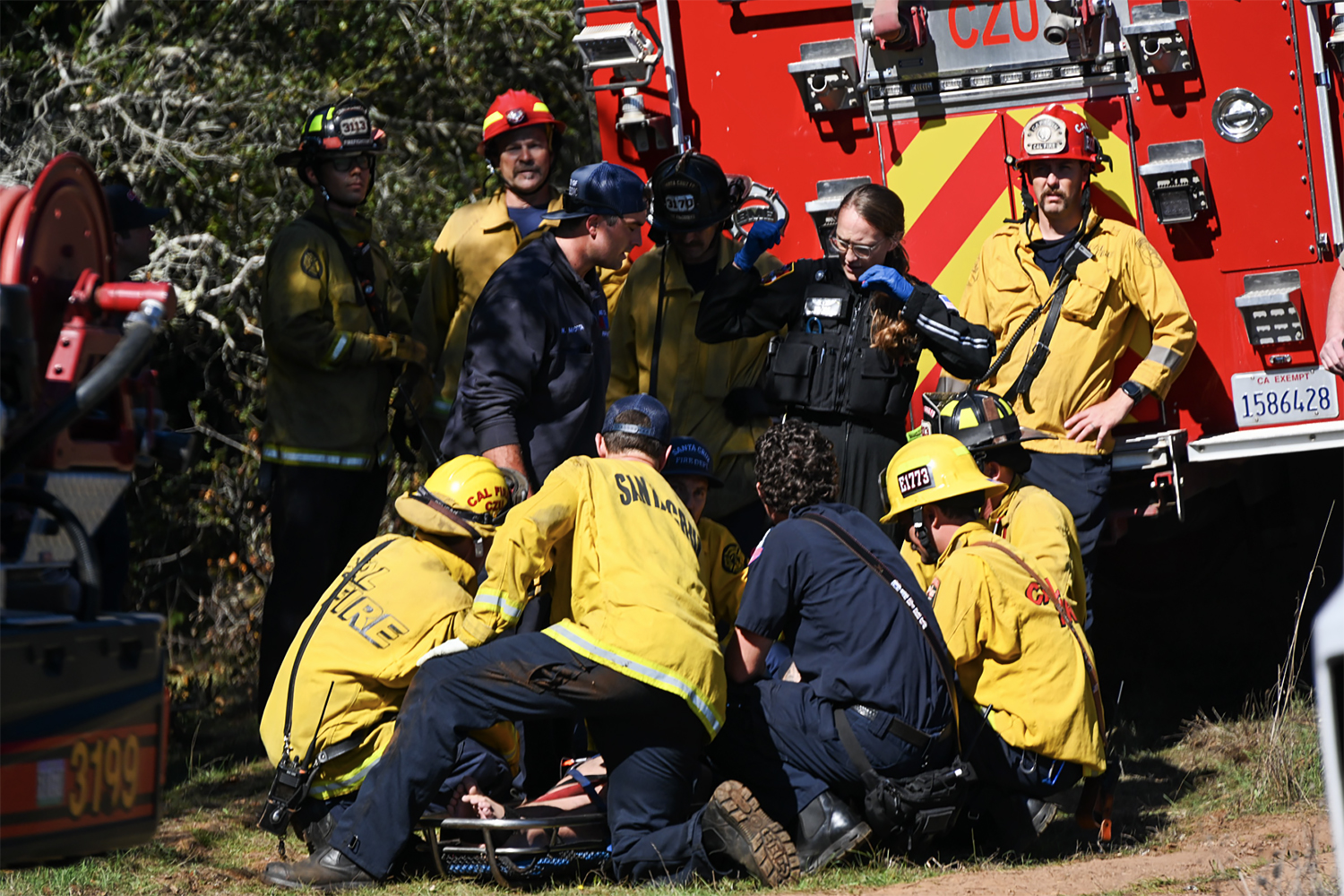 Person rescued after being found 50 feet down embankment near UC Santa Cruz