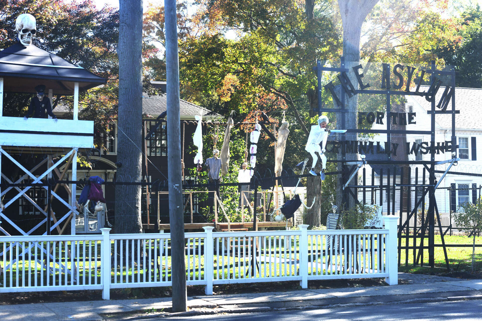 Hamden Halloween display criticized for 'deeply offensive' imagery