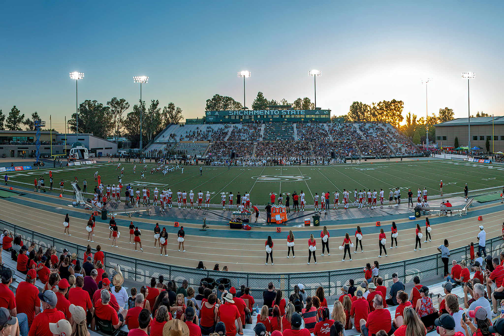 California university's postgame concert cut short amid crowd chaos