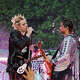 Luke Hemmings and Calum Hood of 5 Seconds of Summer perform at the 5 Seconds of Summer Los Angeles pop up at The Sun Rose on September 24, 2025 in West Hollywood, California.