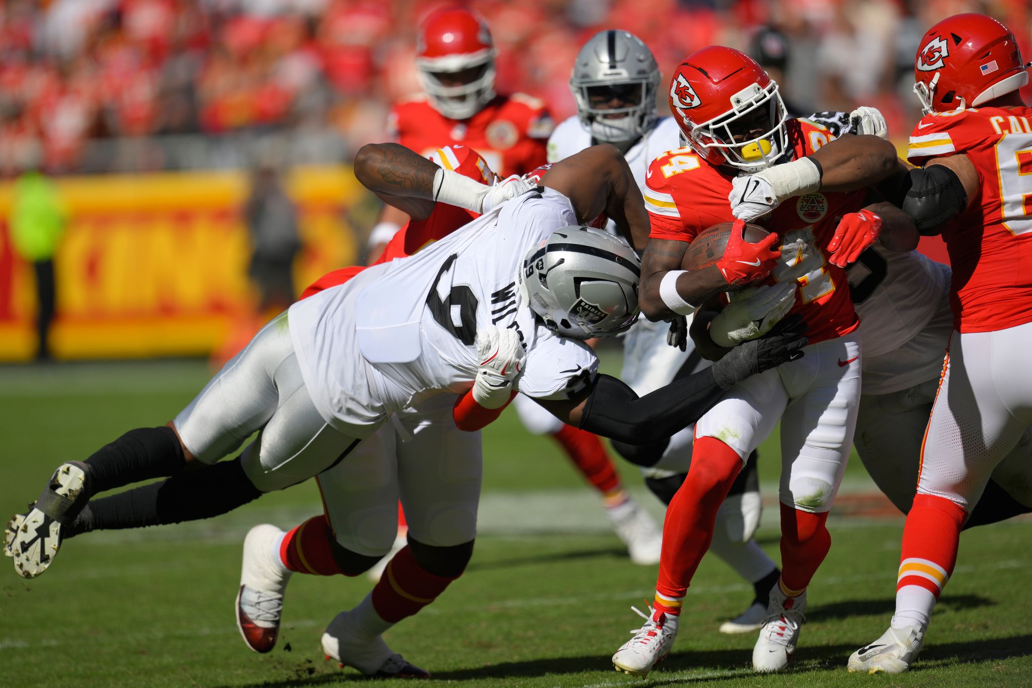 Chiefs could be without starting left side of offensive line against the  Commanders