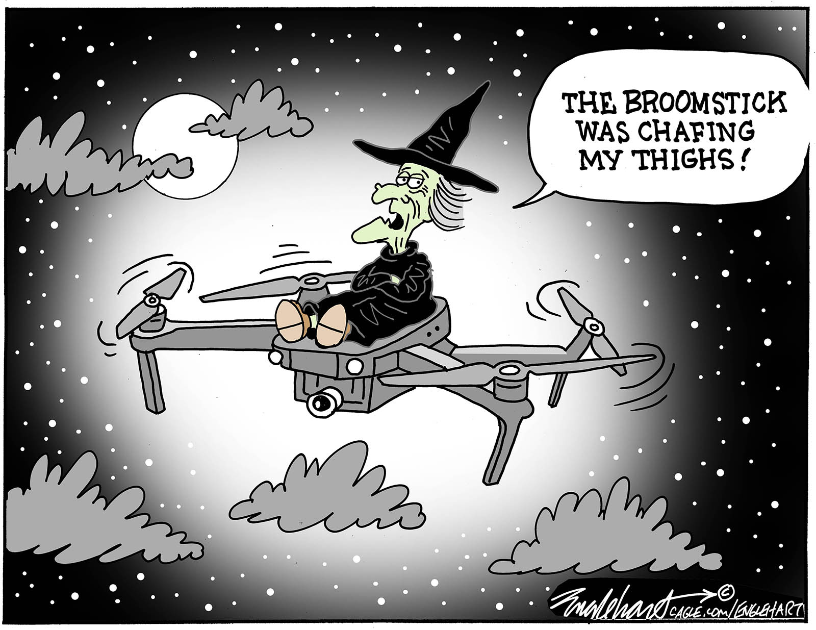 Opinion cartoon: Rideshare