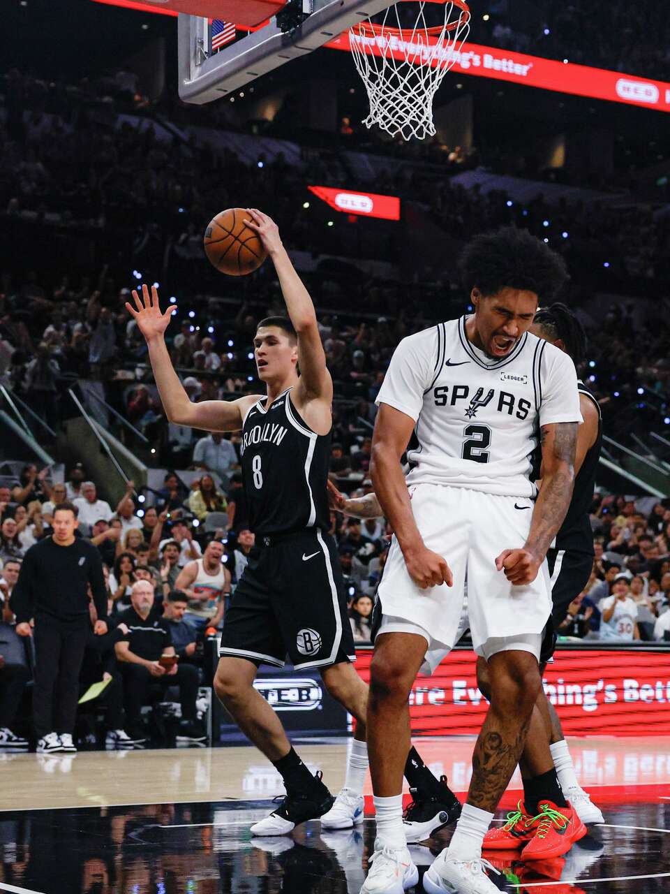 How Dylan Harper came to the Spurs' rescue against Brooklyn