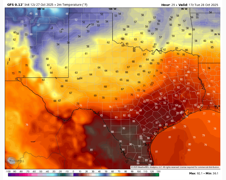 San Antonio weather to be revamped by cold front. Here's by how much.