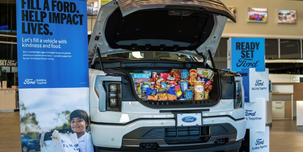 Ford Worldwide Food Drive Collects 2 Million Pounds Of Food
