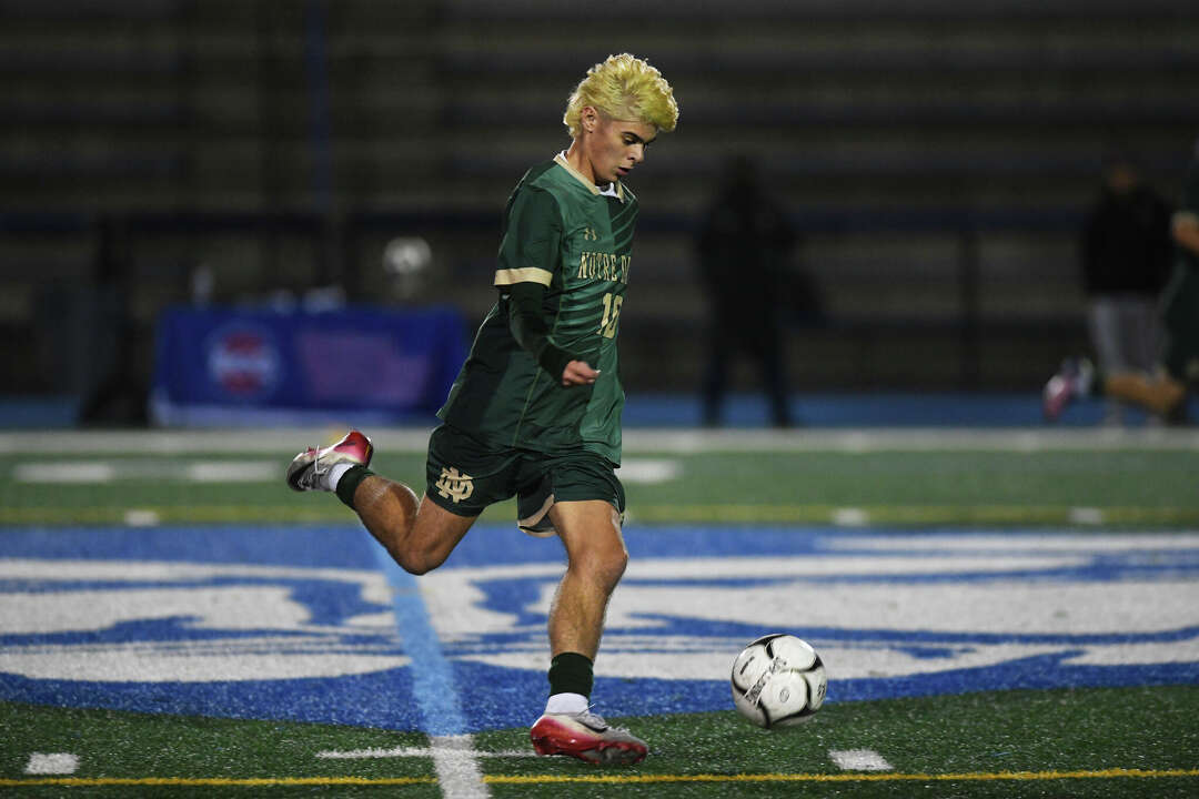 Notre Dame West Haven wins second straight SCC boys soccer title Notre Dame West Haven wins second straight SCC boys soccer title