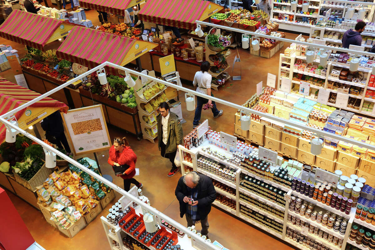 An Eataly in Milan, Italy. The global chain of Italian marketplaces is headed to Houston's Galleria/Uptown area.