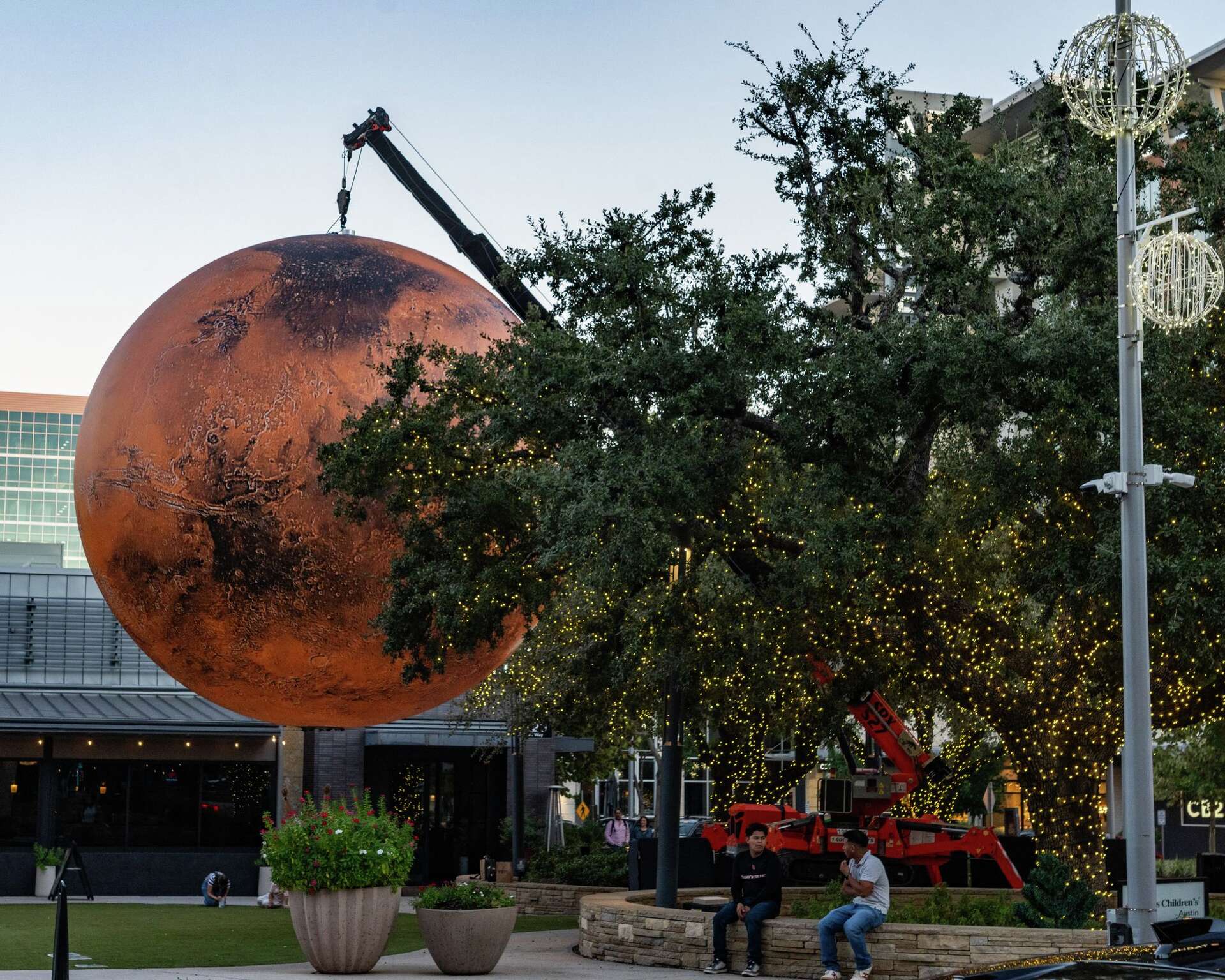 22-foot illuminated Mars replica lands at Domain Northside next week