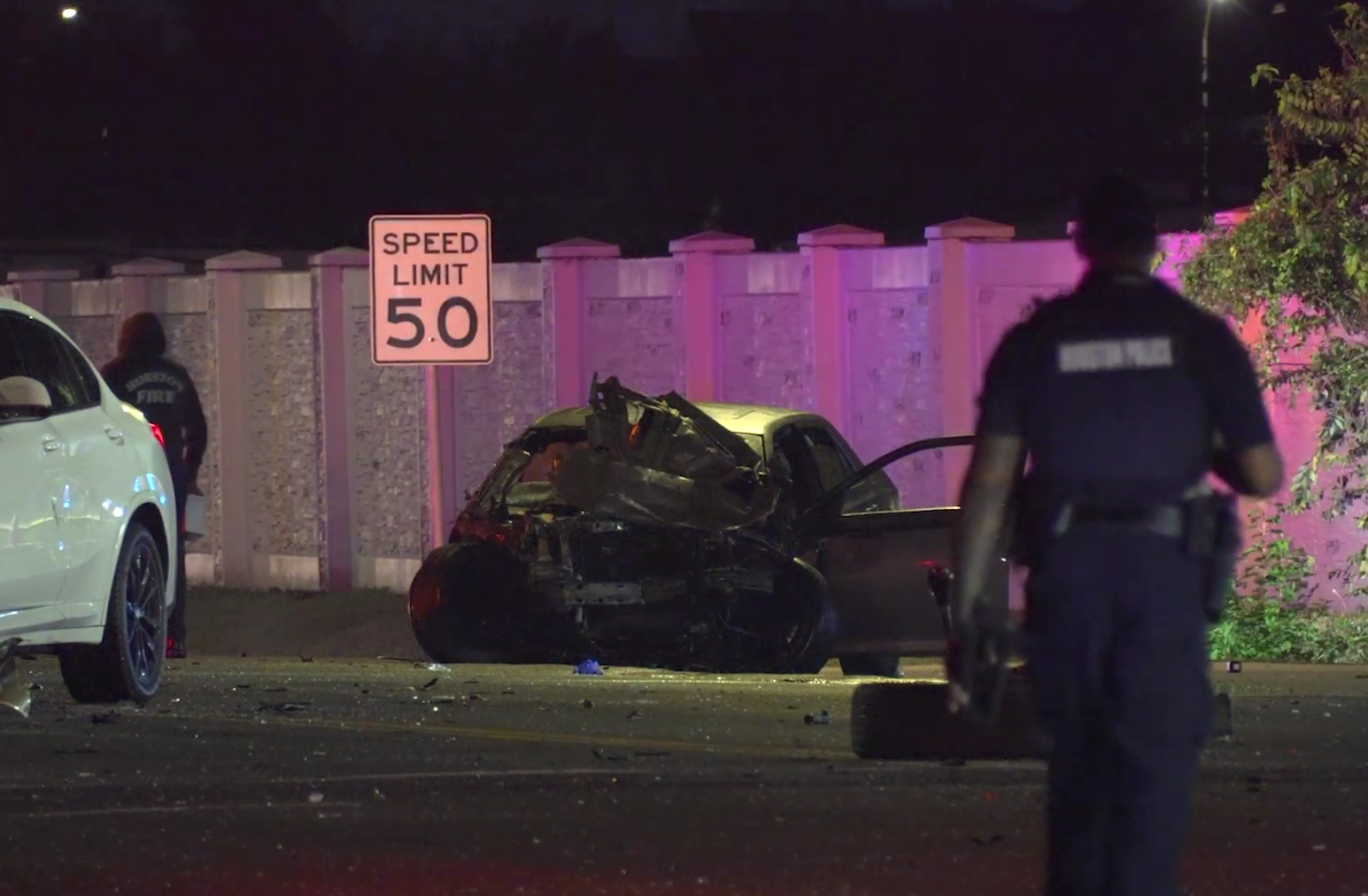 Fatal drunk driving crash in southwest Houston