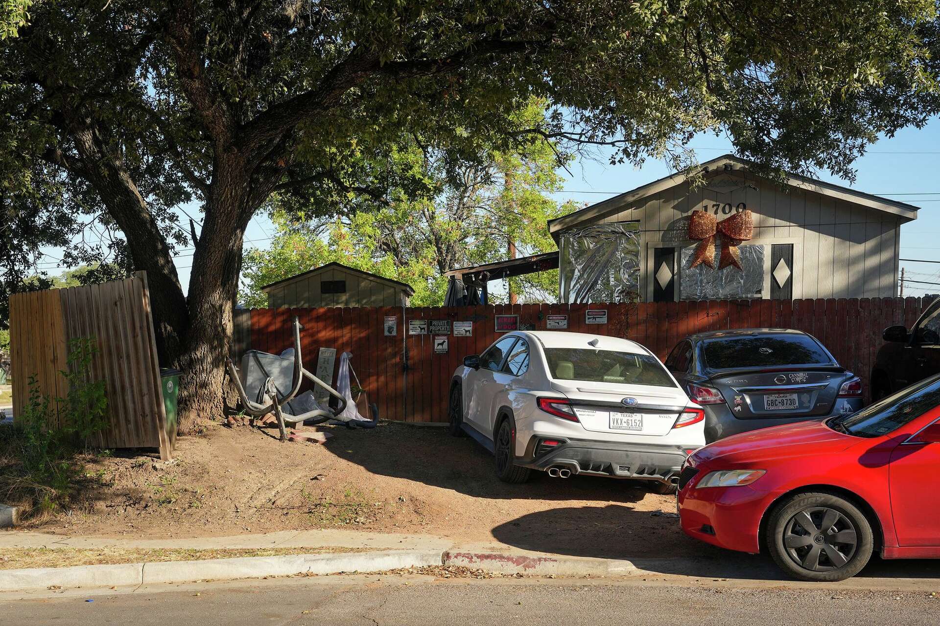 Austin woman found shackled outside after months captivity; 5 arrested