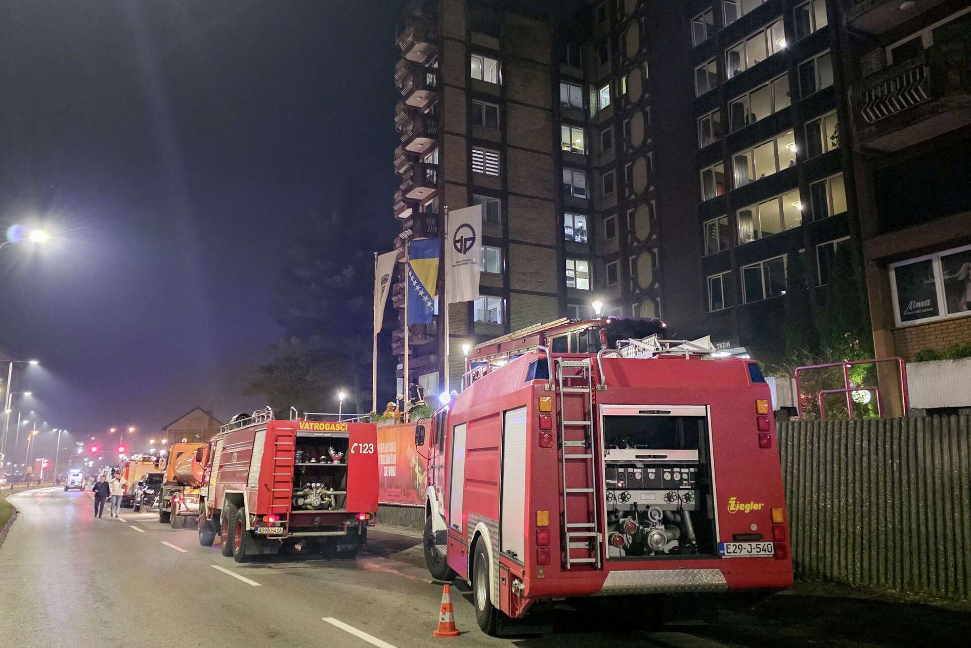 Fire at a retiree boarding house in Bosnia kills several people, media  reports say