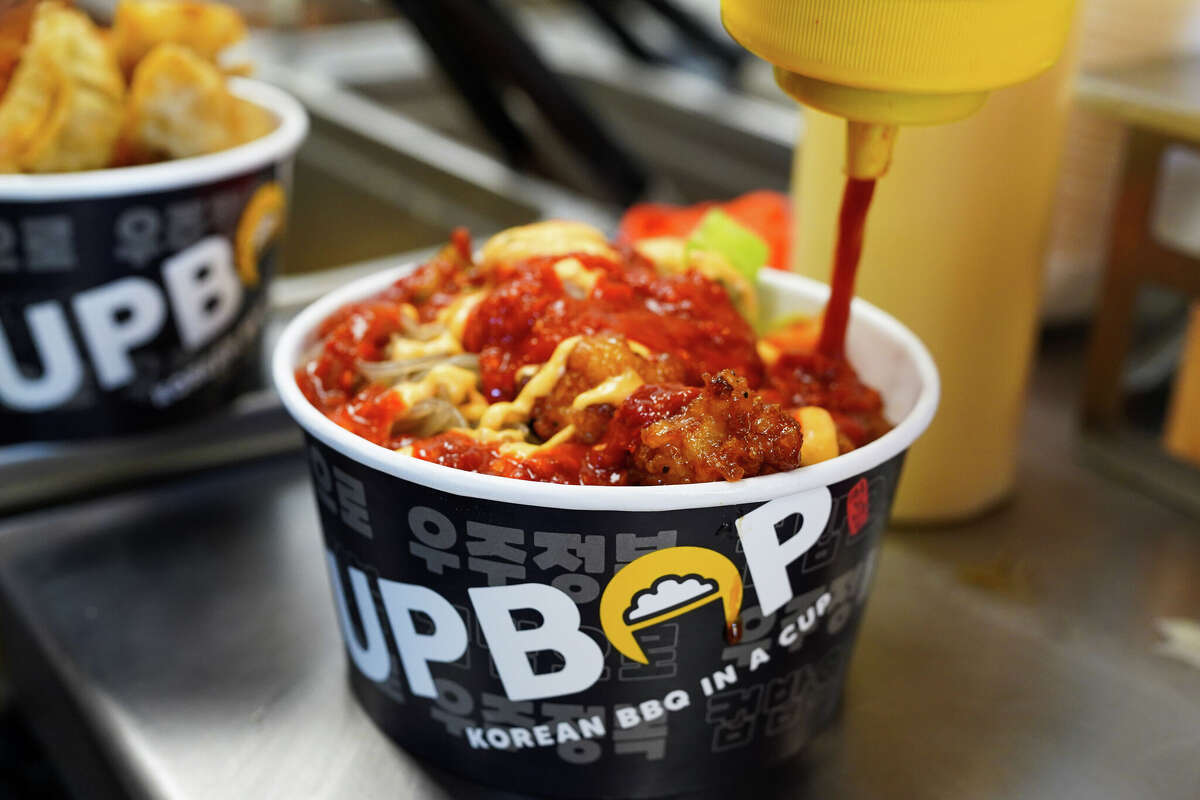 Cupbop, a Korean barbecue restaurant chain, is expanding to Houston with two locations: one in Pasadena and another in the northwest side of the city.