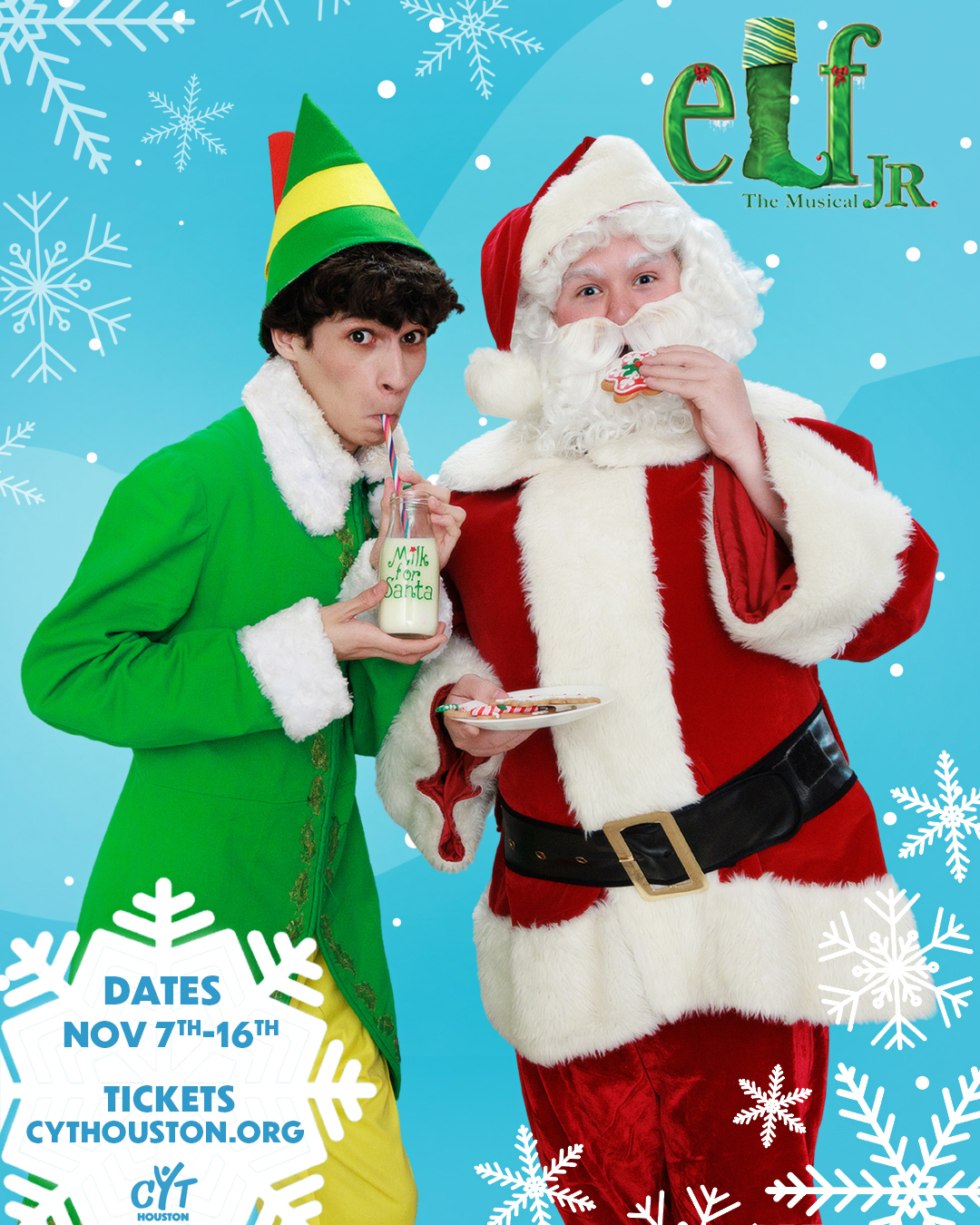 CYT Houston brings 'Elf the Musical Jr.' to the Crighton