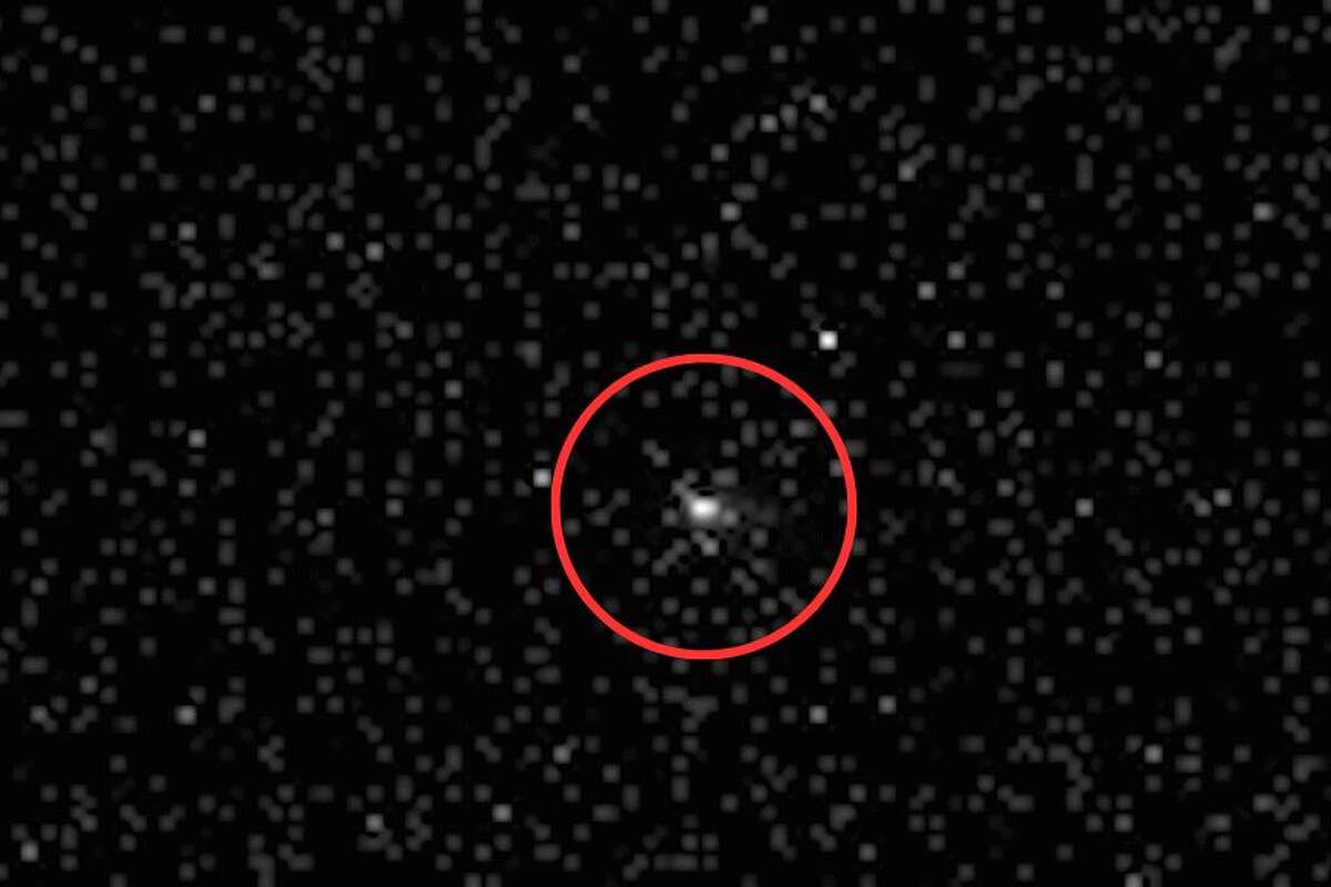 Image of 3I/ATLAS taken by the Tianwen-1 Mars orbiter of CNSA.