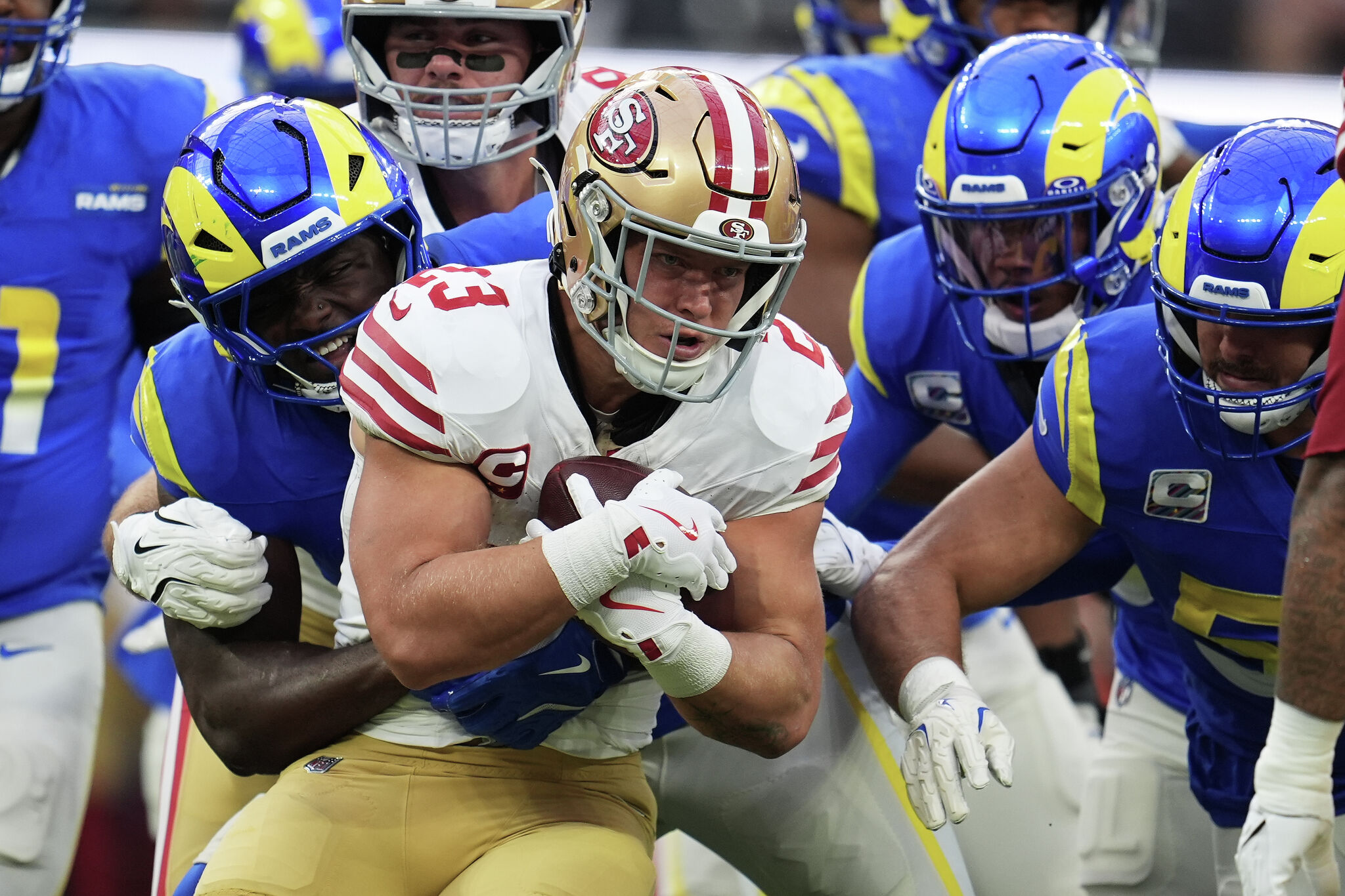 'Get the f—k out my phone': Rams-49ers rematch is getting testy - SFGATE