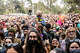 Four-year-old Spencer Byrne, attending his first concert, listens to Andrew McMahon at Outside Lands.