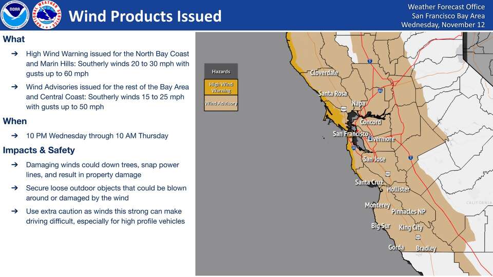 California atmospheric river to bring heavy rain, strong winds