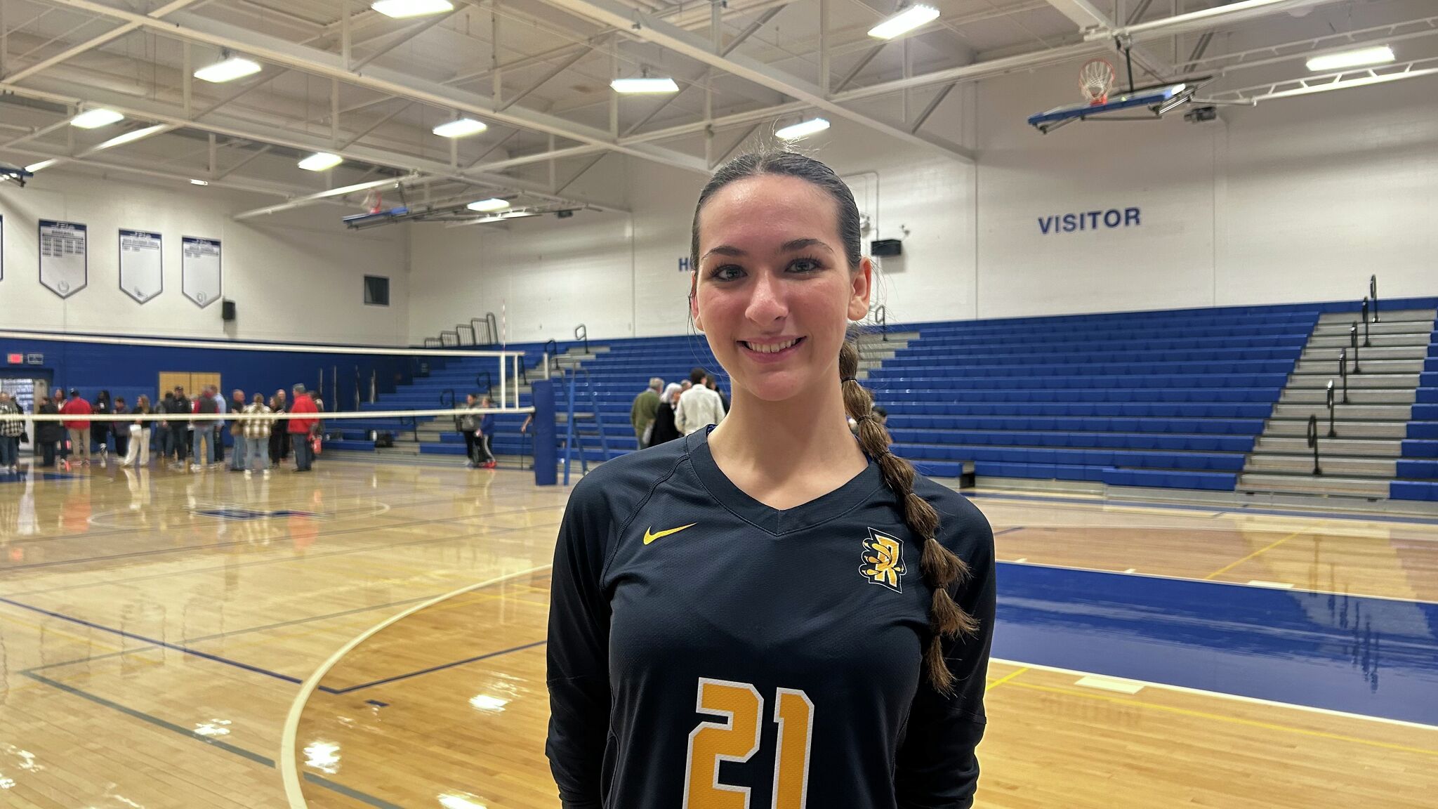 Emily Rothman Volleyball RHAM girls volleyball return to Class M championship