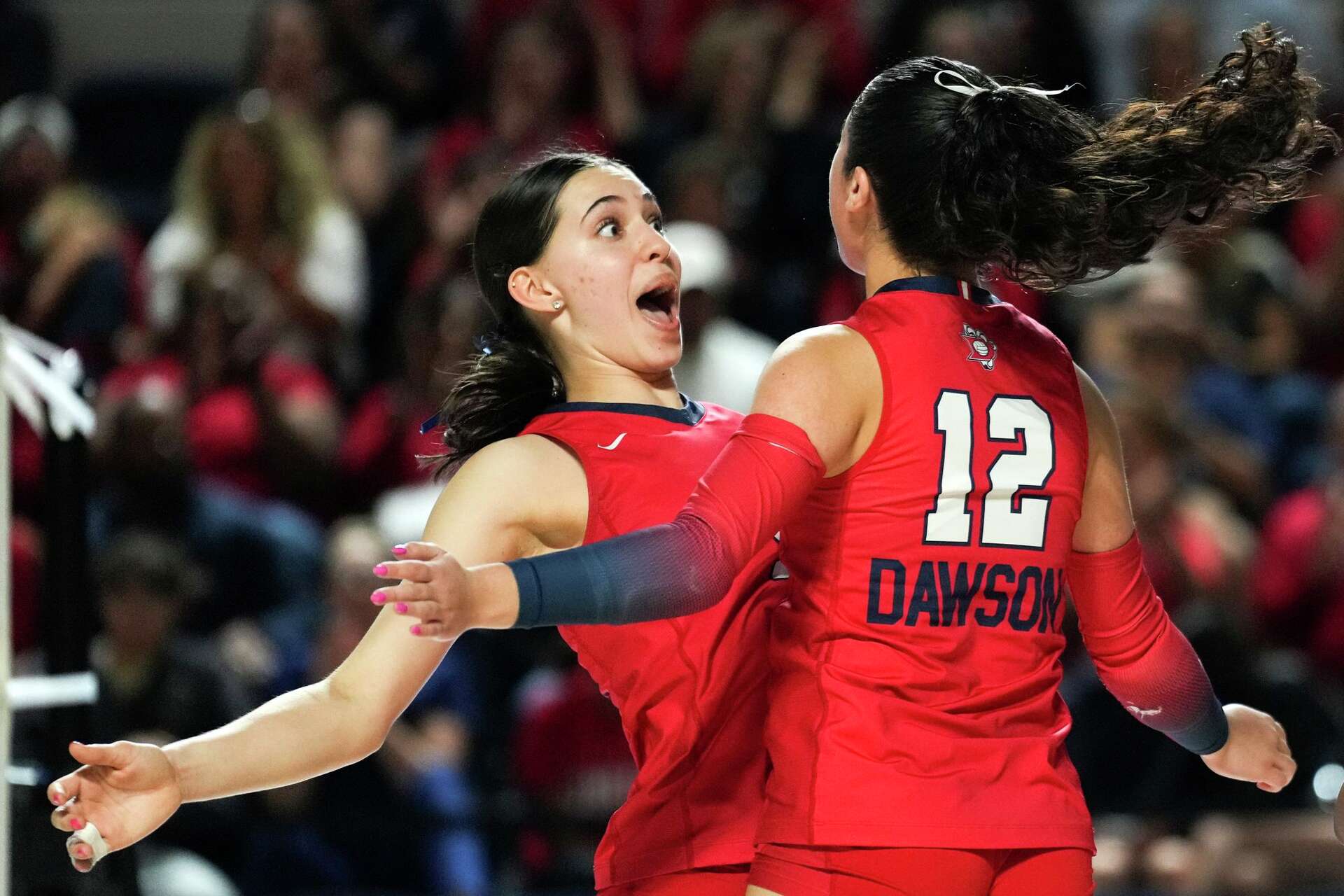 HS volleyball: Dawson to state final, Tompkins falls in semis