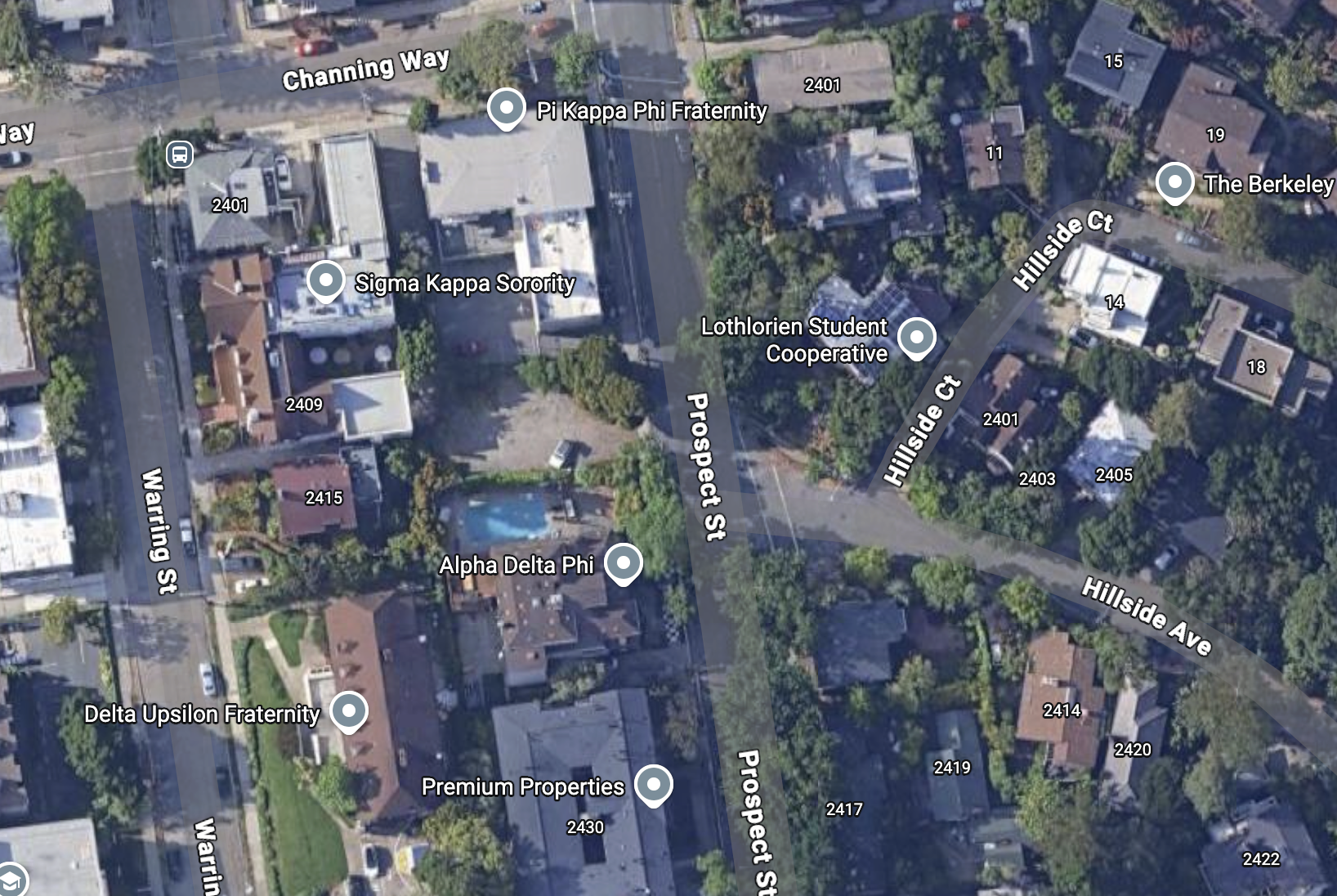 UC Berkeley student hospitalized after emergency at fraternity pool
