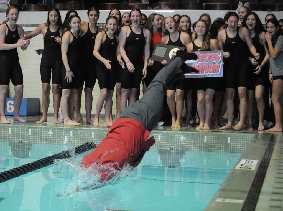 Greenwich High School wins CIAC girls swimming State Open