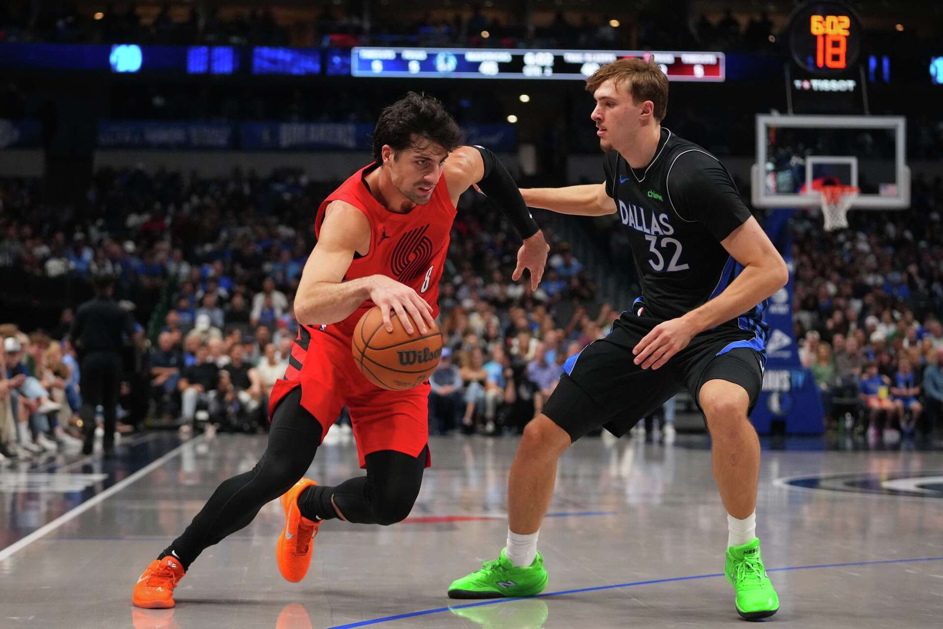 Washington and Flagg power Mavericks to a 138-133 OT win over the Trail Blazers