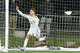 Simsbury’s Keegan McCullough (11) celebrates after he scored the game-tying goal during their Class L soccer state championship game against Wethersfield Sunday, November 16, 2025 at Trinity Health Stadium in Hartford, Conn.