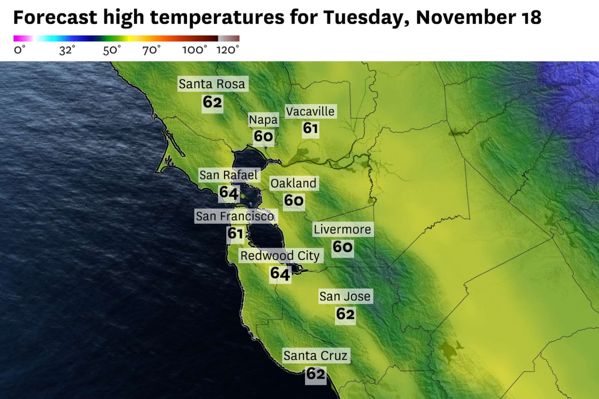 California rain streak pauses Tuesday as next storm approaches