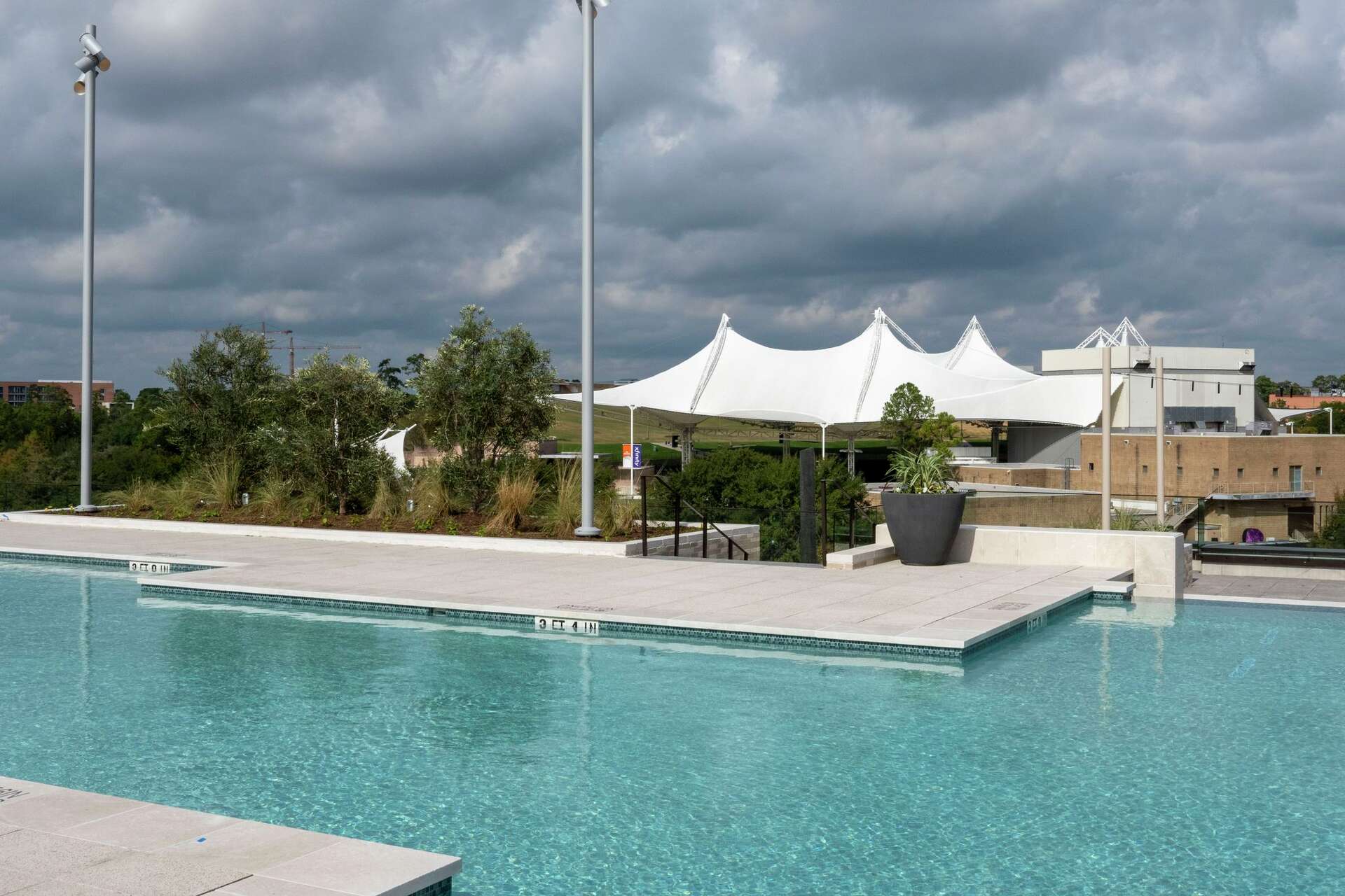 Row Pool First look at 1 Riva Row, The Woodlands' first apartment high-rise