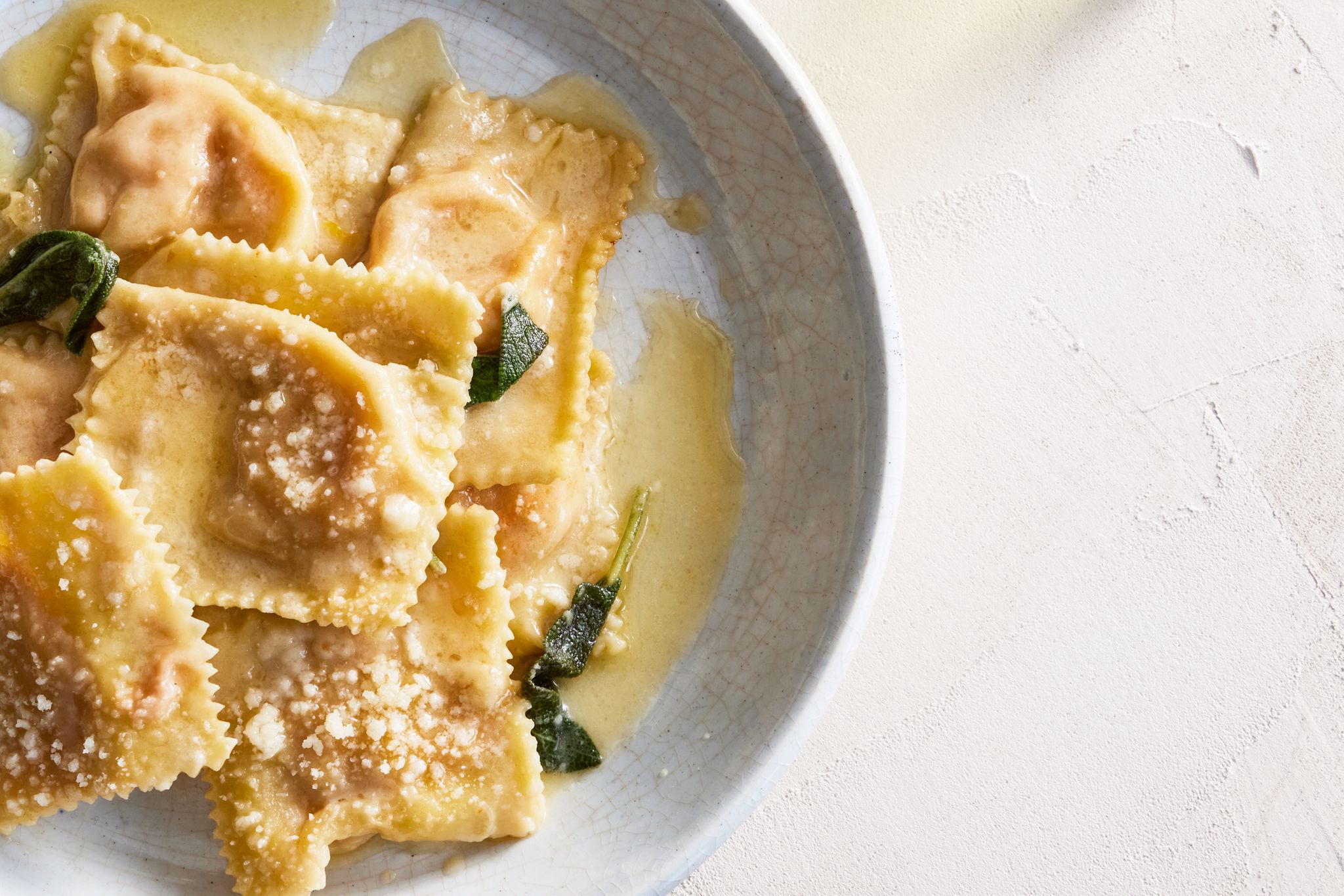 Lidia Bastianich's recipe for Pumpkin Ravioli, a fall dish using ...