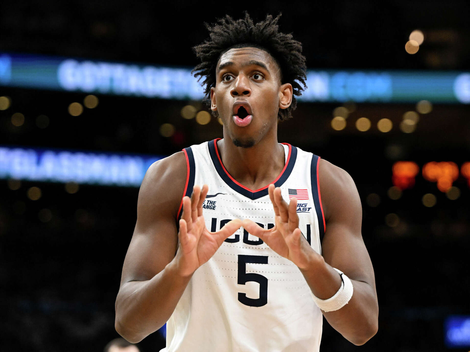 UConn center Tarris Reed Jr. will not play vs. Arizona