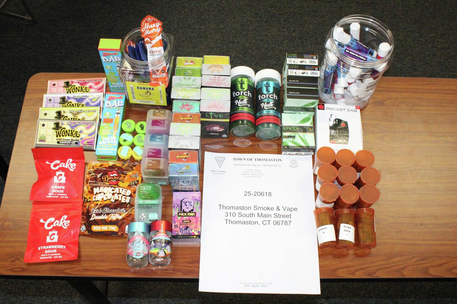 Thomaston PD: 4 smoke shops cited for illegal cannabis, tobacco sales