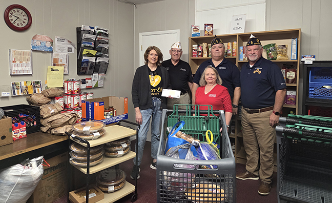 Edwardsville Post 199 supports Glen-Ed Pantry with meals