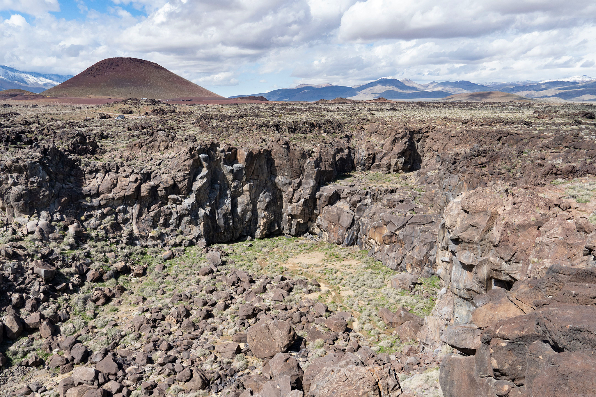 A California geological wonder sits just off Highway 395
