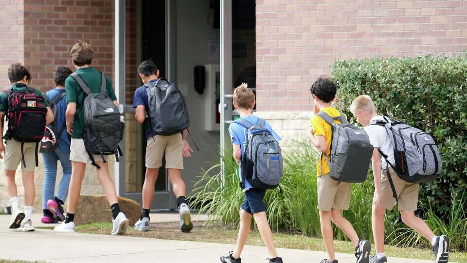 Students at The Woodlands Christian Academy are shown Friday, Nov. 21, 2025.