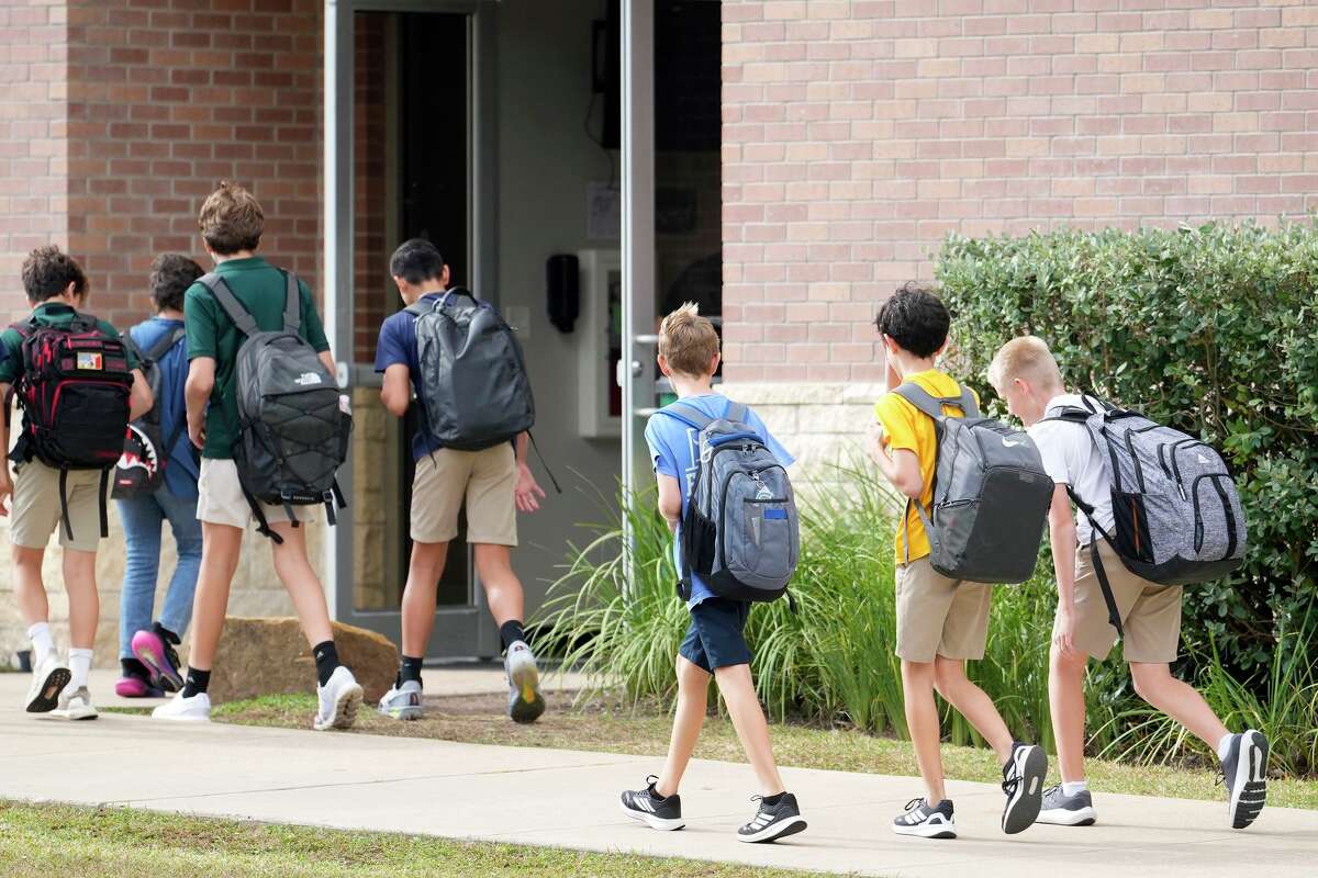 Students at The Woodlands Christian Academy are shown Friday, Nov. 21, 2025.