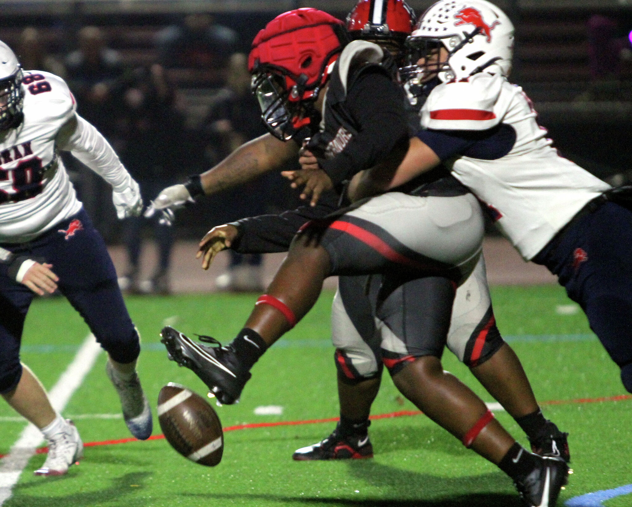 Photos of Foran at Wilbur Cross football game