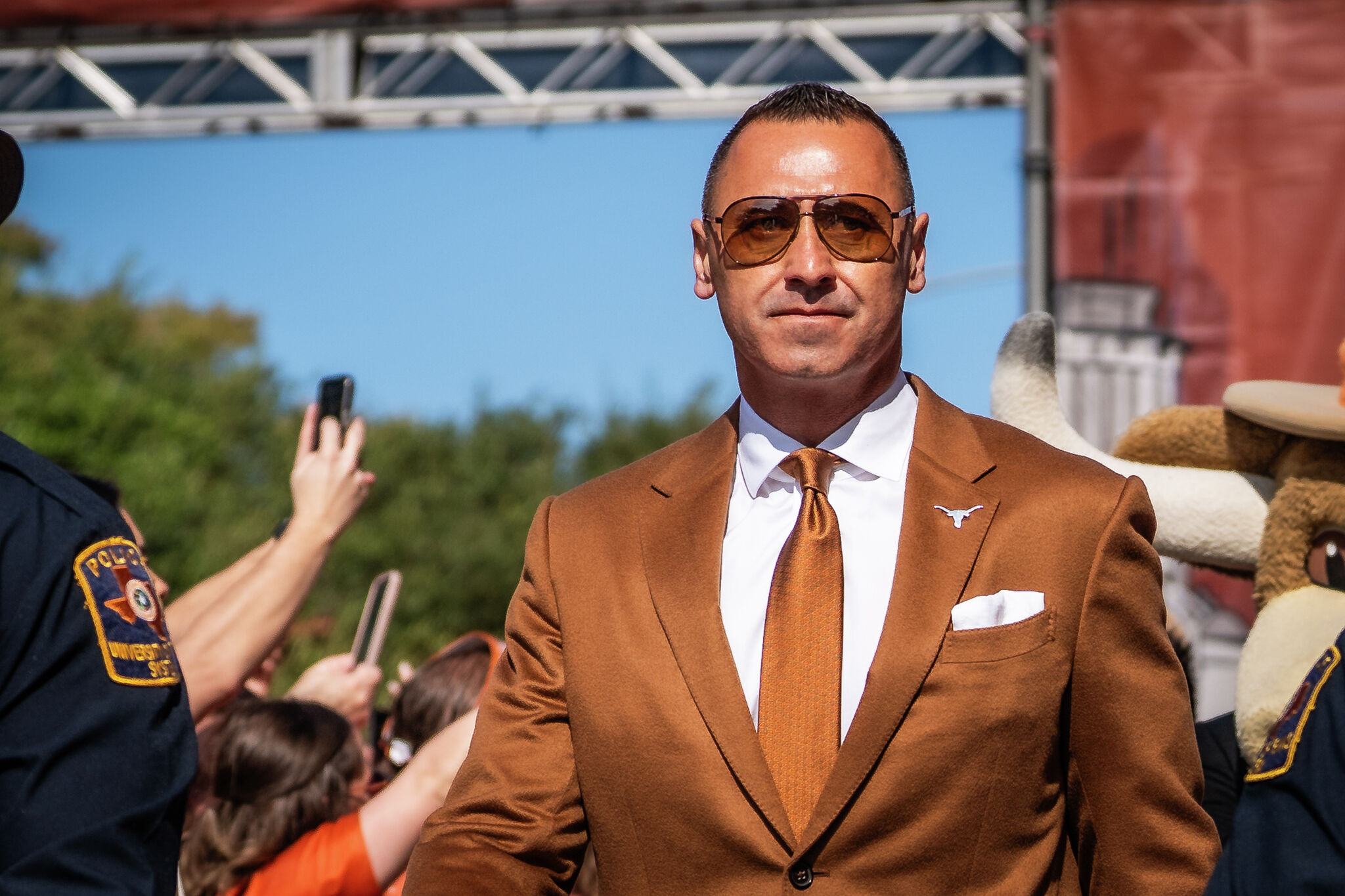 Why Texas football coach Steve Sarkisian says Texas State could contend for the CFP
