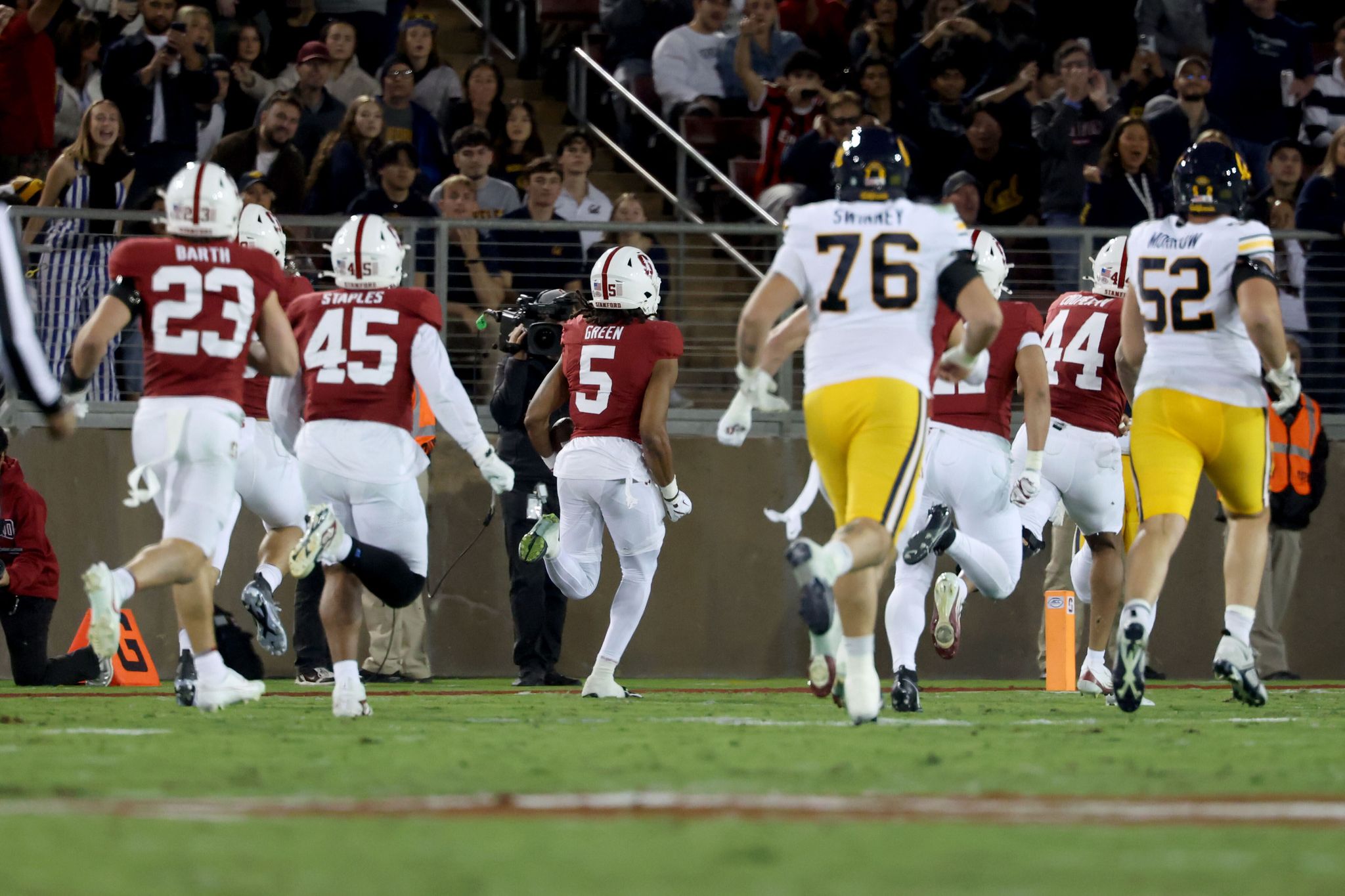 Stanford beats Cal 31-10, ends four-game losing streak in the Big Game