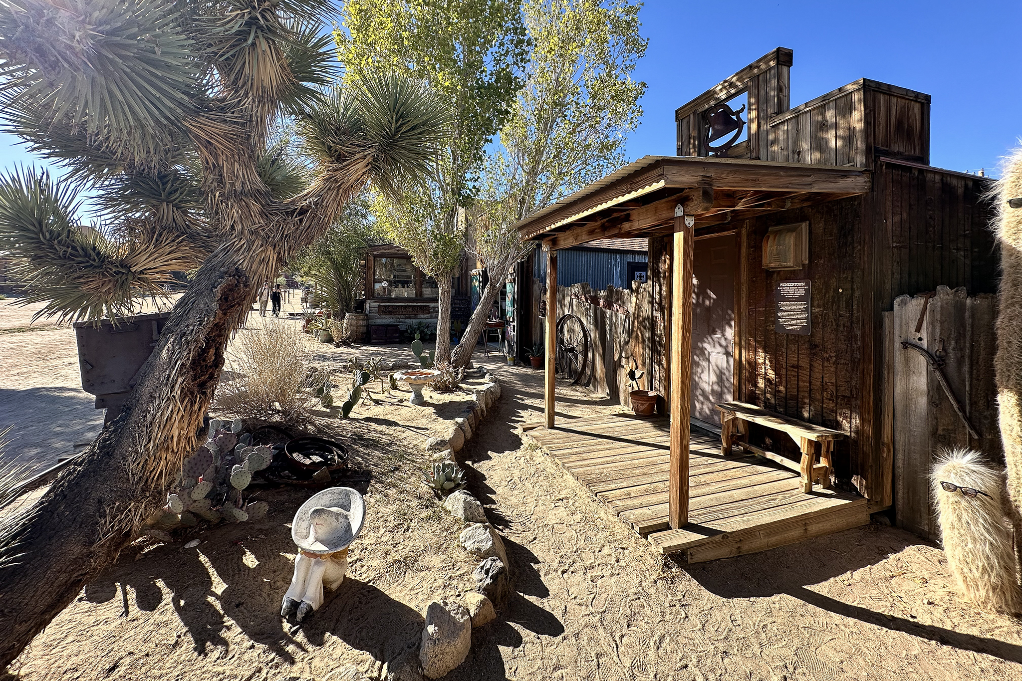 The tiny Calif. road trip destination where people live in a movie set