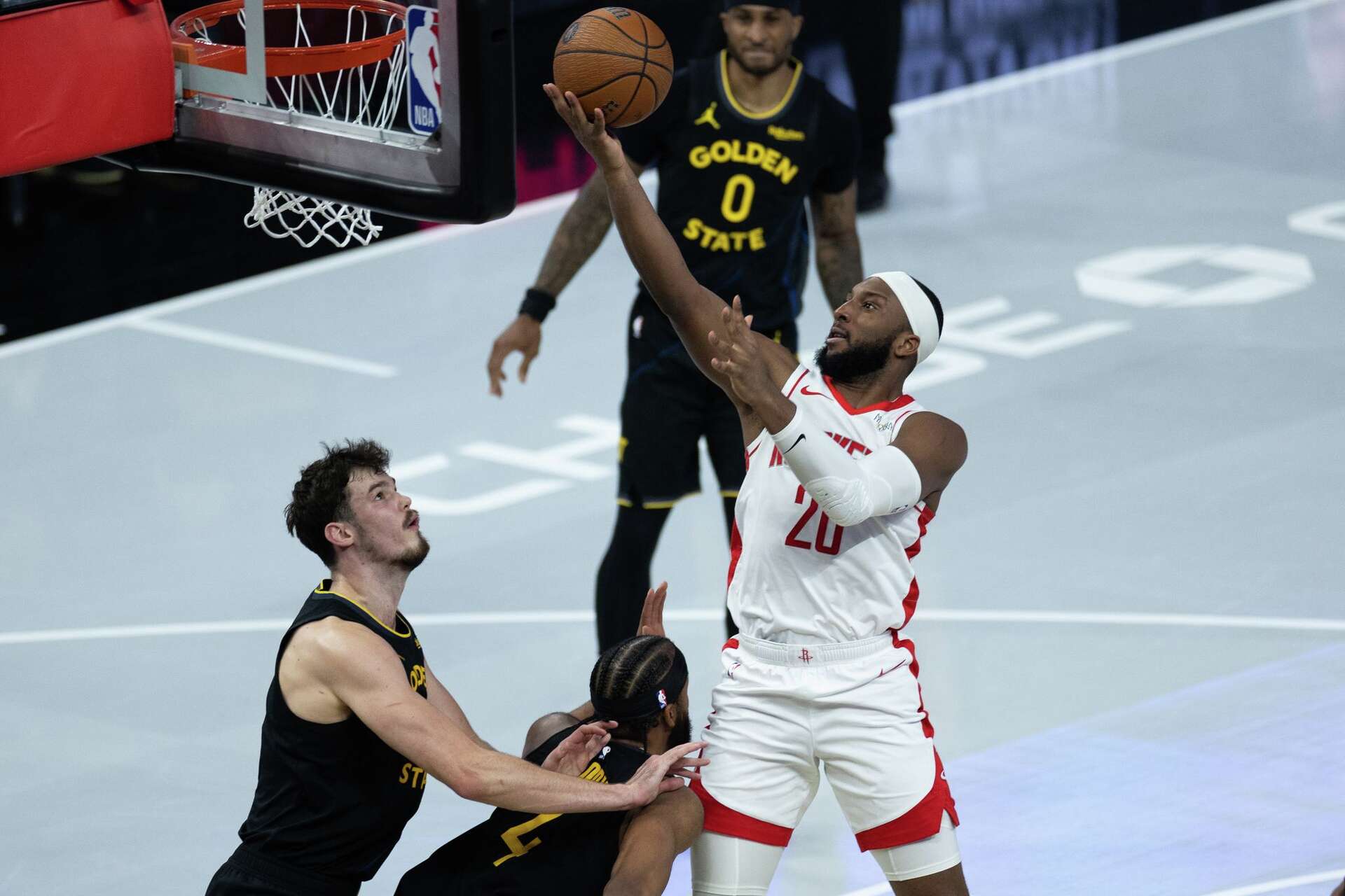 Houston Rockets use Reed Sheppard and rebounds to beat Warriors