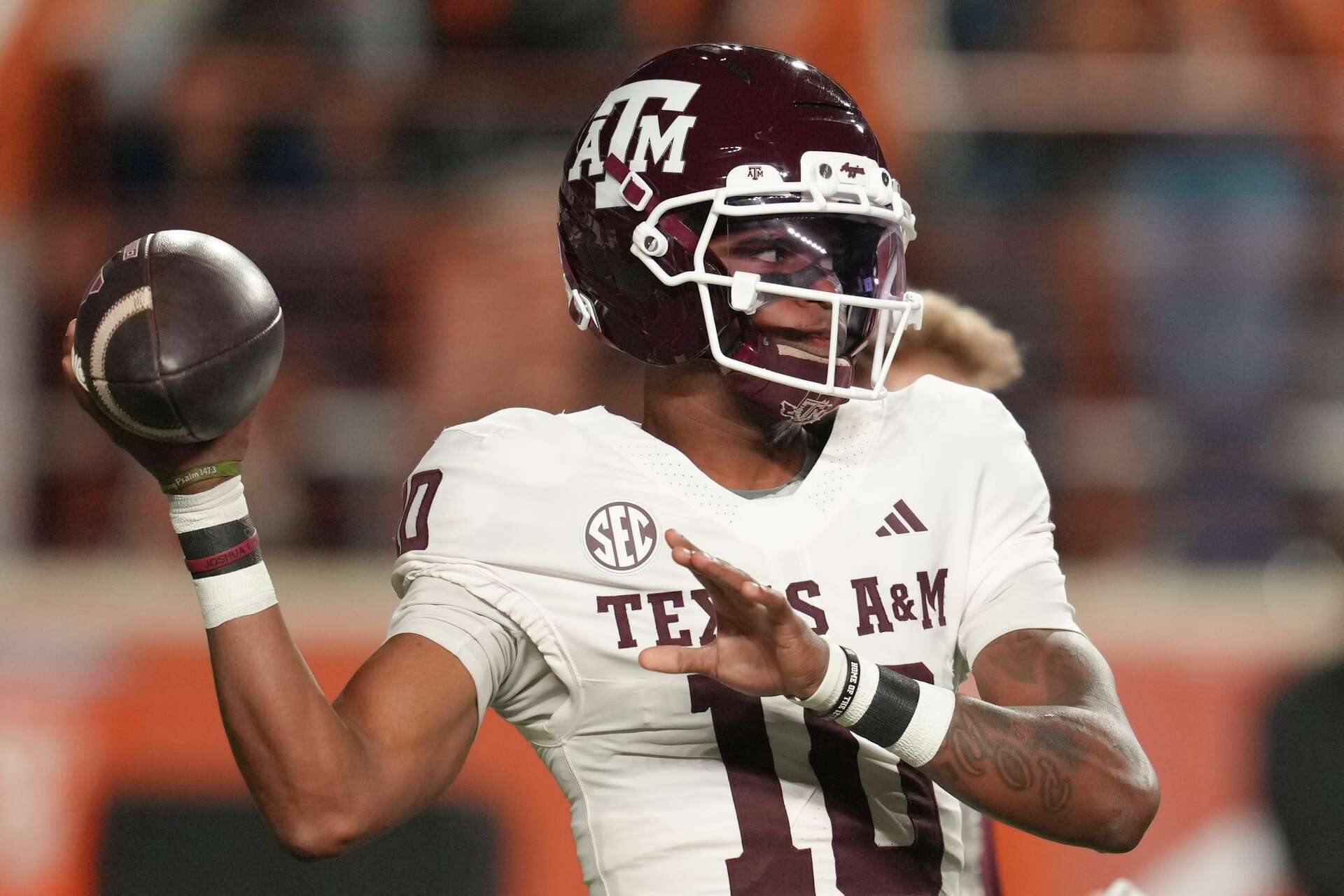 Marccel Reeed Texas A&M Aggies' Marcel Reed staying in school for another year