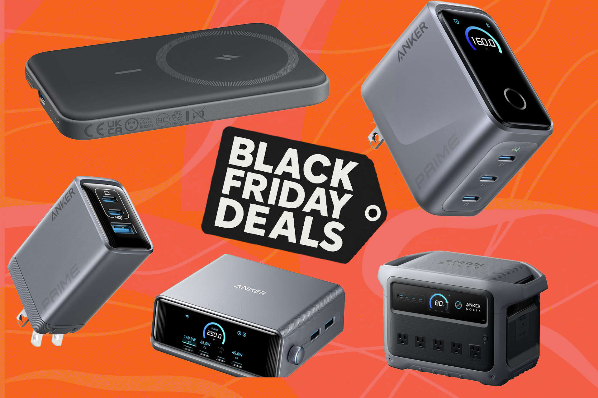 Anker's compact Prime Charger is the lowest price for Black Friday