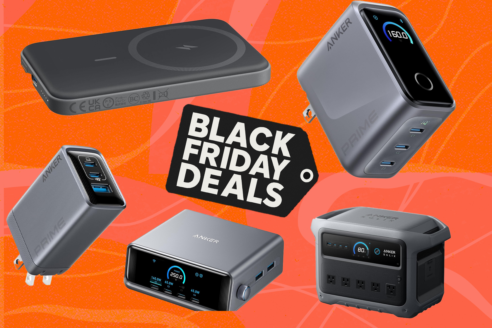 Anker's compact Prime Charger is the lowest price for Black Friday