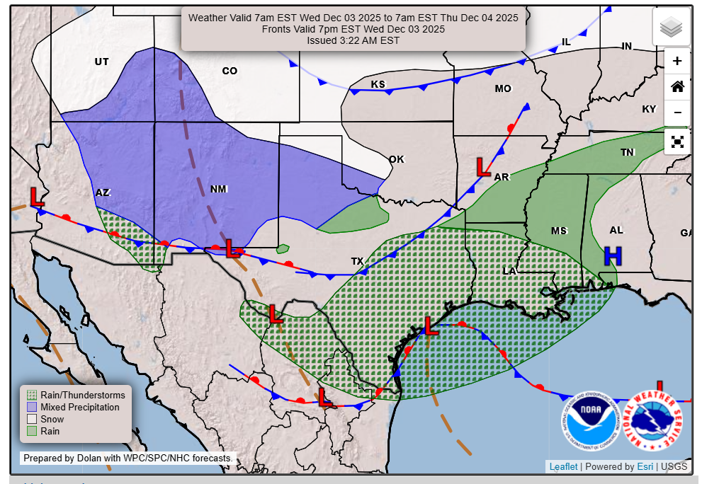 Another cold front moves into Texas. What can San Antonio expect?