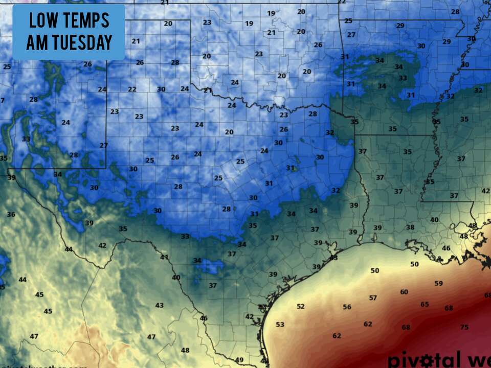 Texas weather: December starts cold, but major shift lies ahead Texas weather for december
