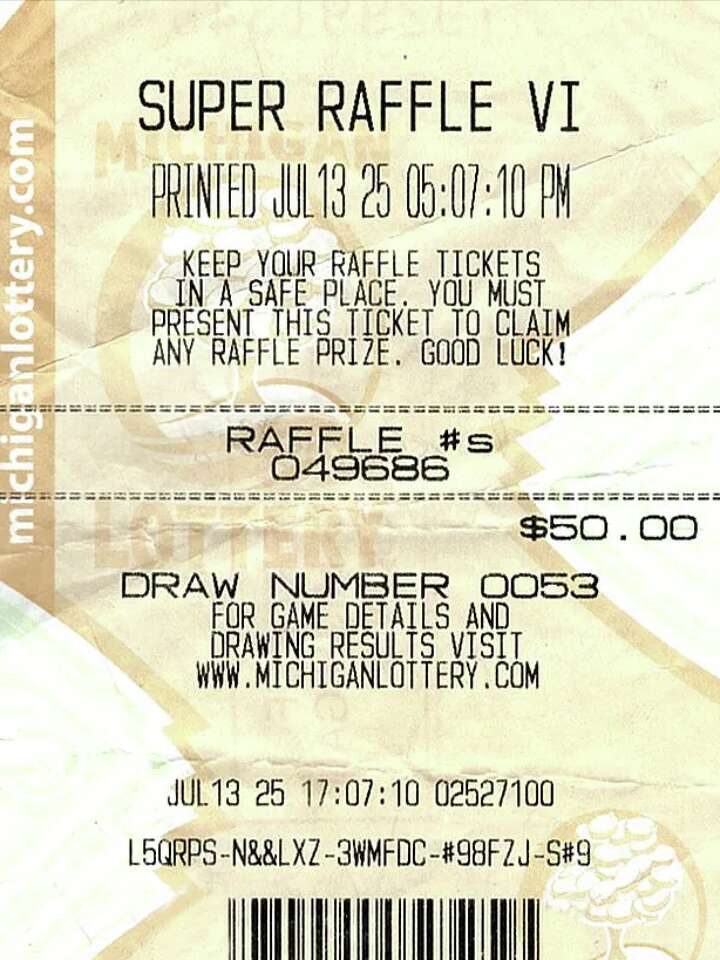 Michigan Super Raffle Michigan Lottery Super Raffle winner claims $1M prize